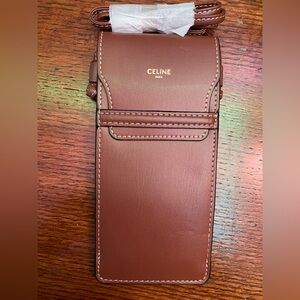 Celine cellphone/sunglass leather case